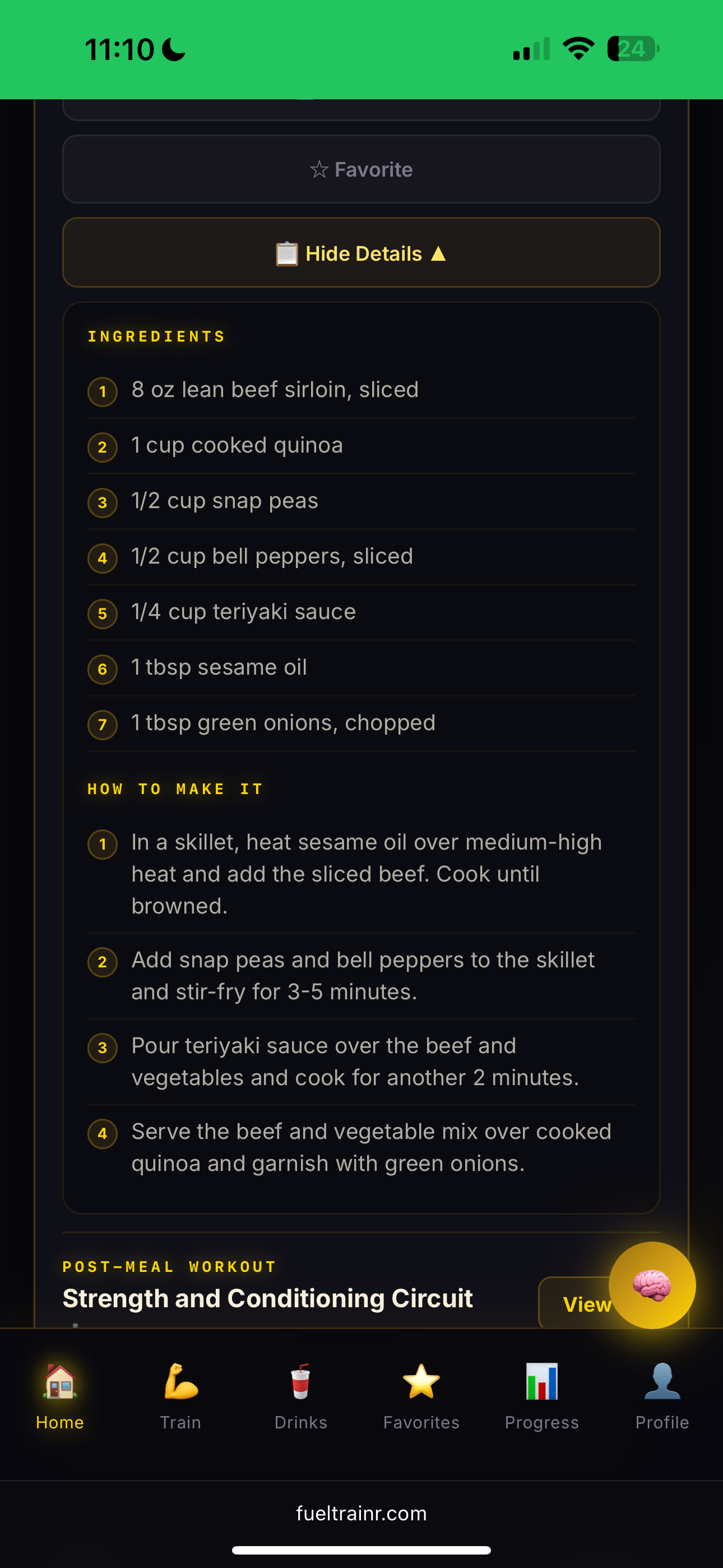 Full recipe